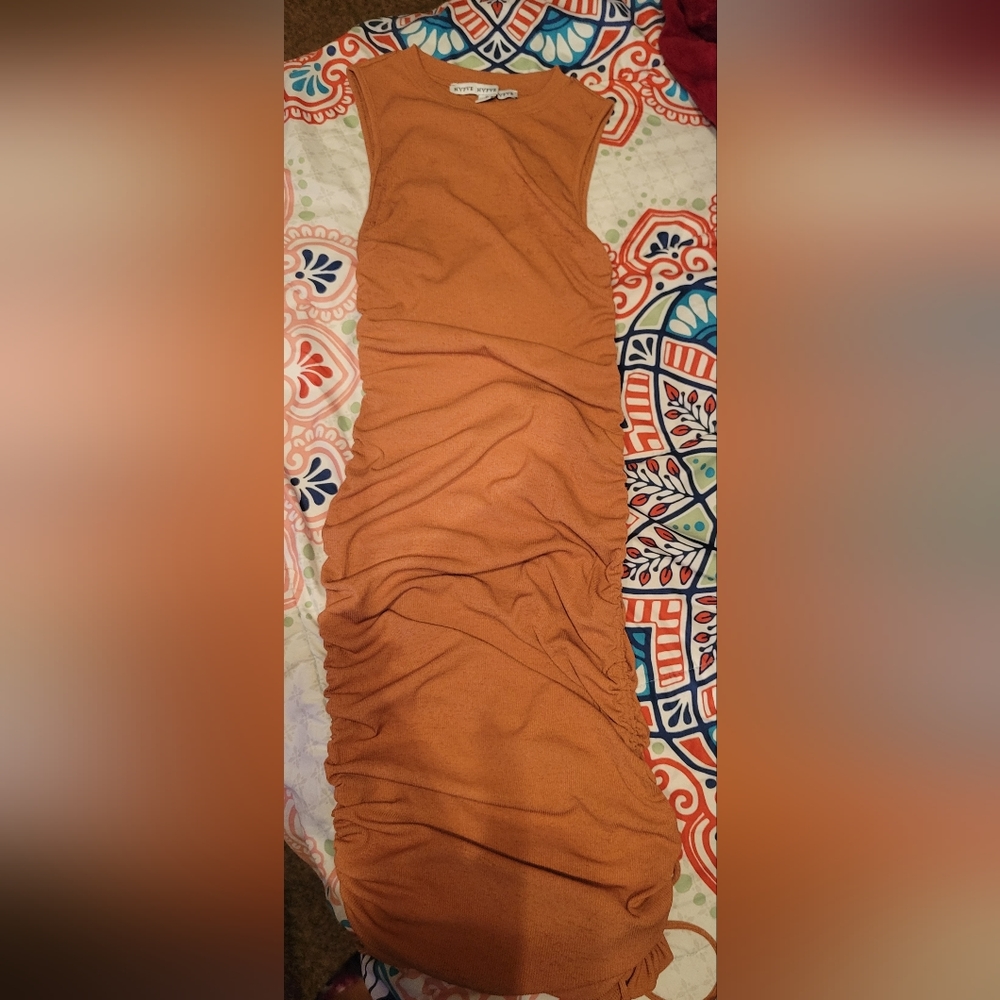 Bodycon Middie cinch dress